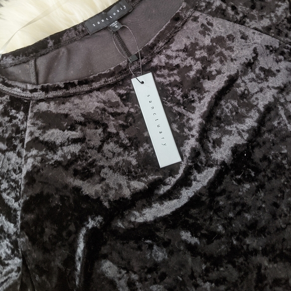SANCTUARY - NWT Heartbreaker Velvet Dress - Picture 13 of 14